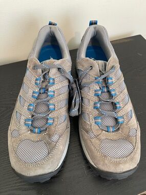 Eddie Bauer Gray and Blue Athletic Shoes
